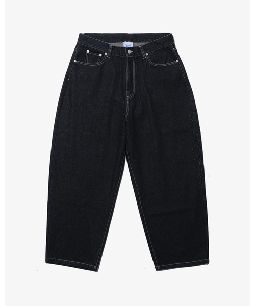 KEBOZ(ケボズ)の「KS BAGGY FIT DENIM PANTS(デニムパンツ・メンズ・ブラック/ブルー・M/L/XL)」の2枚目の写真