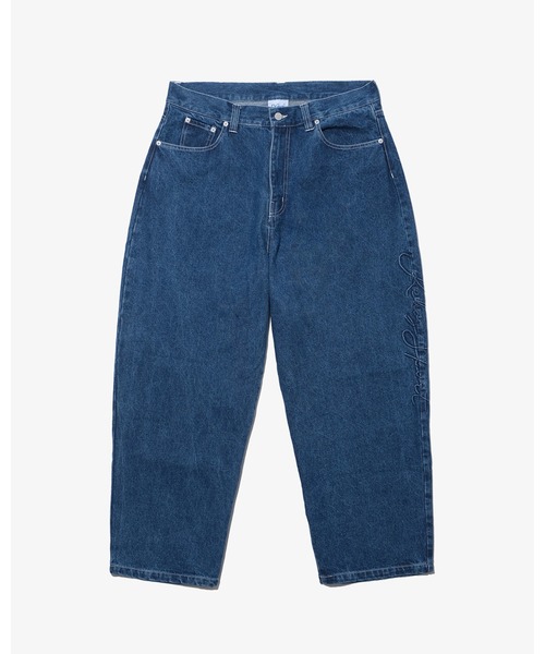 KEBOZ(ケボズ)の「KS BAGGY FIT DENIM PANTS(デニムパンツ・メンズ・ブラック/ブルー・M/L/XL)」の7枚目の写真