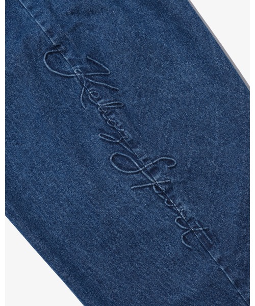 KEBOZ(ケボズ)の「KS BAGGY FIT DENIM PANTS(デニムパンツ・メンズ・ブラック/ブルー・M/L/XL)」の10枚目の写真
