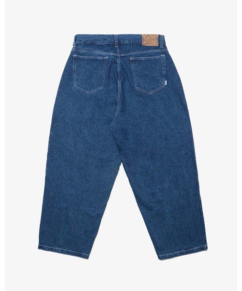 KEBOZ(ケボズ)の「KS BAGGY FIT DENIM PANTS(デニムパンツ・メンズ・ブラック/ブルー・M/L/XL)」の11枚目の写真