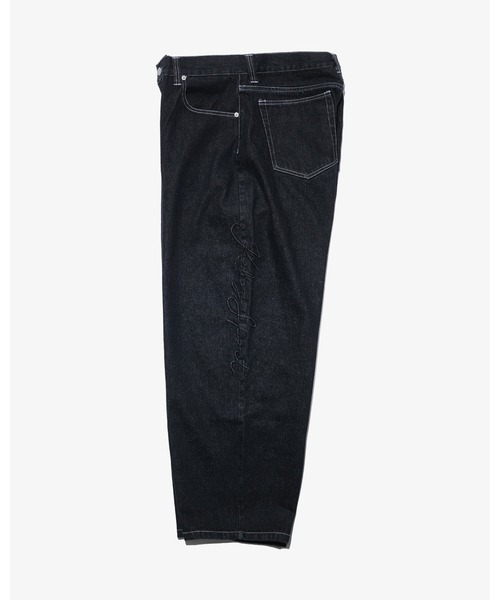 KEBOZ(ケボズ)の「KS BAGGY FIT DENIM PANTS(デニムパンツ・メンズ・ブラック/ブルー・M/L/XL)」の14枚目の写真