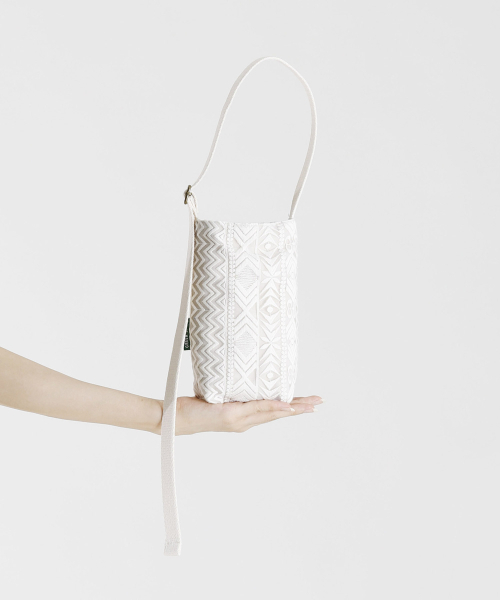 GREEN STUFF（グリーンスタッフ）の「STUM mini bag 60 - ethnic lace ivory（トートバッグ・レディース・その他・FREE）」の9枚目の写真