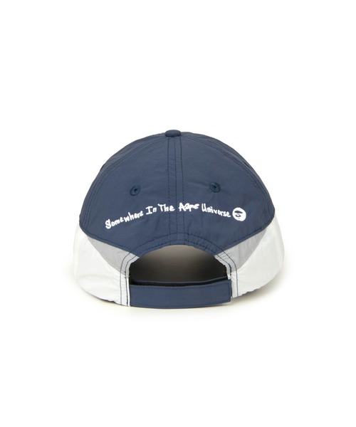 AAPE BY A BATHING APE（エーエイプバイアベイシングエイプ）の「AAPE MAIN CAP（キャップ・メンズ・ネイビー・FREE）」の3枚目の写真