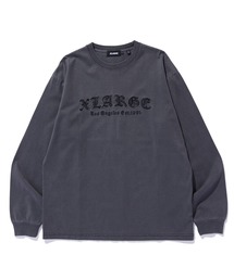 PIGMENT DYED OLD ENGLISH L/S TEE