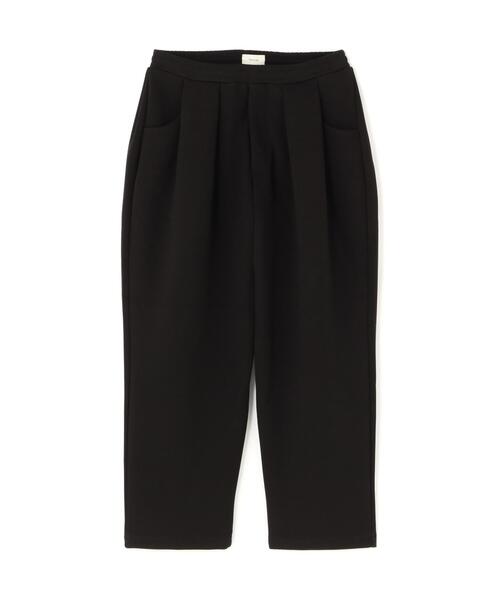 Toironier(トワロニエ)の「Toironier/トワロニエ/2Tuck Side Tuck Sweat Pt(スウェットパンツ・メンズ・ブラック/チャコールグレー・F)」の2枚目の写真