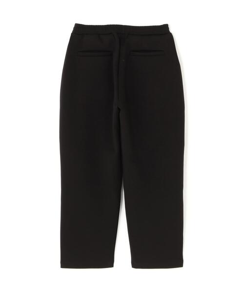 Toironier(トワロニエ)の「Toironier/トワロニエ/2Tuck Side Tuck Sweat Pt(スウェットパンツ・メンズ・ブラック/チャコールグレー・F)」の3枚目の写真