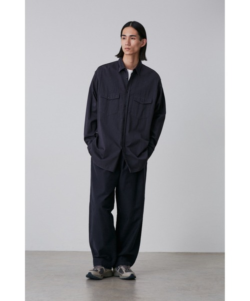 Y(ワイ)の「Y / ORGANIC COTTON MOLESKIN TAPERED EASY TR(その他パンツ・メンズ・ネイビー/ホワイト・MEDIUM/LARGE/SMALL)」の13枚目の写真