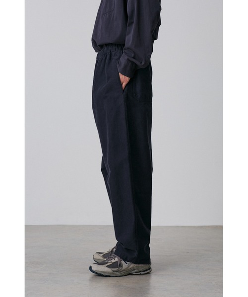 Y(ワイ)の「Y / ORGANIC COTTON MOLESKIN TAPERED EASY TR(その他パンツ・メンズ・ネイビー/ホワイト・MEDIUM/LARGE/SMALL)」の14枚目の写真