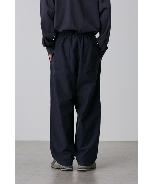 Y(ワイ)の「Y / ORGANIC COTTON MOLESKIN TAPERED EASY TR(その他パンツ・メンズ・ネイビー/ホワイト・MEDIUM/LARGE/SMALL)」の15枚目の写真