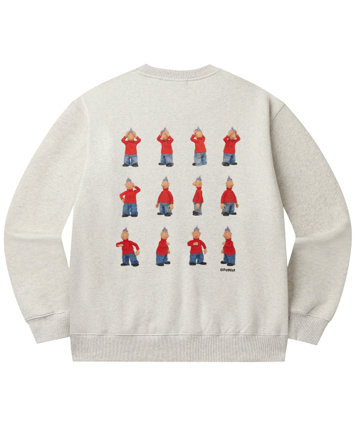 LAUGHER（ラファー）の「[PAT&MAT] モーションマット スウェット - オートミール（スウェット・レディース・その他・MEDIUM/LARGE）」の2枚目の写真