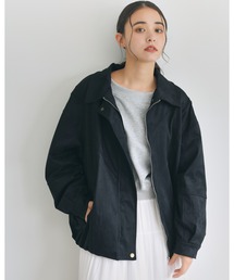 an chic（アンシック）の「オーバーサイズスウェードタッチブルゾン（ブルゾン）」