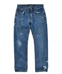 VINTAGE（ヴィンテージ）の「【USED】Levi's 505 ペンキ付き デニムパンツ（デニムパンツ）」