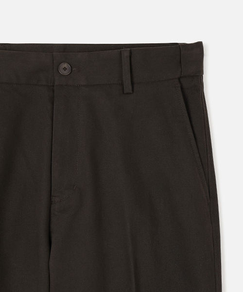 247SERIES(247シリーズ)の「MOLESKINE セミワイドパンツ BROWN(スラックス・メンズ・ブラウン・X-SMALL/X-LARGE/LARGE/MEDIUM/SMALL)」の4枚目の写真