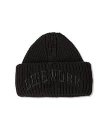 LIFE WORK（ライフワーク）の「アーチロゴビッグリップビーニー（ニットキャップ/ビーニー）」