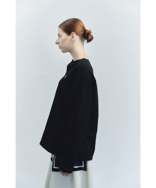 Muel Chic（ミュエルシック）の「Ecru tops エクリュトップス（スウェット・レディース・ブラウン/ネイビー/ブラック/アイボリー・FREE）」の18枚目の写真