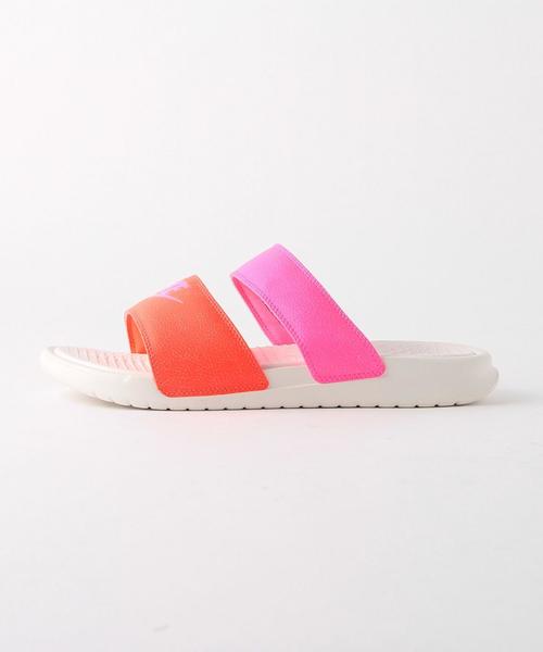 NIKE(ナイキ)の「<NIKE(ナイキ)> BENASSI DUO ULTRA S/サンダル(サンダル・メンズ・ピンク・26cm/28cm/27cm)」の3枚目の写真