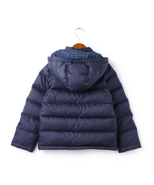 green label relaxing（グリーンレーベルリラクシング）の「【JUNIOR】ウォッシャブル ダウンコート◆（ダウンジャケット/コート・キッズ・ネイビー・145cm/155cm）」の2枚目の写真