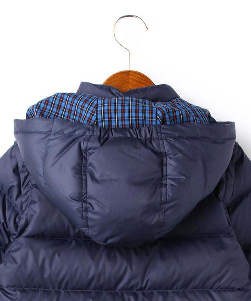 green label relaxing（グリーンレーベルリラクシング）の「【JUNIOR】ウォッシャブル ダウンコート◆（ダウンジャケット/コート・キッズ・ネイビー・145cm/155cm）」の9枚目の写真