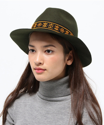HYSTERIC GLAMOUR | EMBROIDERY RIBBON フェルトハット(ハット)