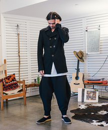 glamb（グラム）の「Stretch P-coat（ピーコート）」 - WEAR