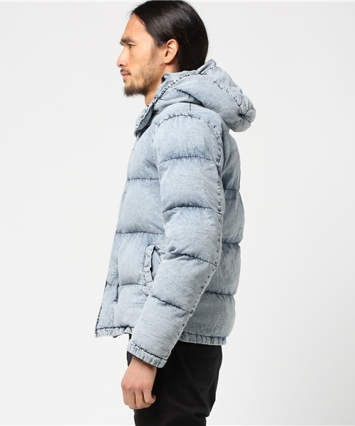 VENCEEXCHANGE（ヴァンスエクスチェンジ）の「【BITTER 1月号 掲載商品】BAデニム中綿ブルゾン           （ブルゾン・メンズ・ブルー/ダークネイビー・LARGE/MEDIUM）」の3枚目の写真