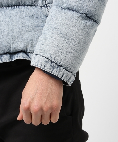 VENCEEXCHANGE（ヴァンスエクスチェンジ）の「【BITTER 1月号 掲載商品】BAデニム中綿ブルゾン           （ブルゾン・メンズ・ブルー/ダークネイビー・LARGE/MEDIUM）」の7枚目の写真