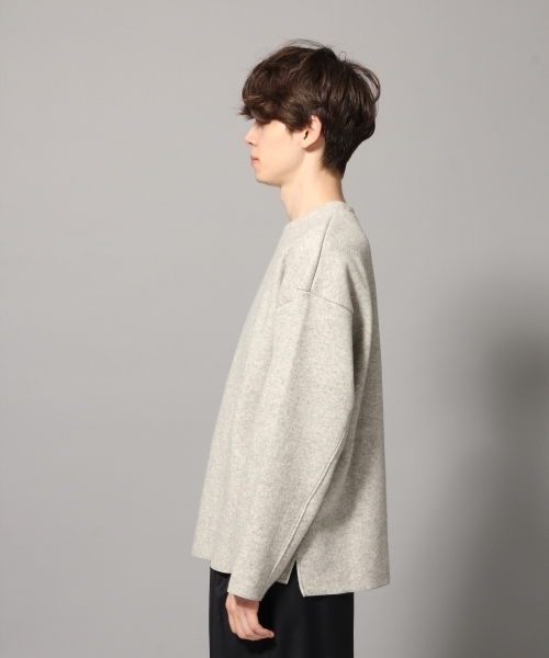 HARE（ハレ）の「エアリーウールニットソー（ニット/セーター・メンズ・ブラック/ブラウン/グレー・SMALL/MEDIUM）」の6枚目の写真