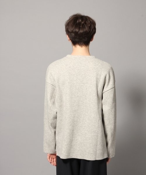 HARE（ハレ）の「エアリーウールニットソー（ニット/セーター・メンズ・ブラック/ブラウン/グレー・SMALL/MEDIUM）」の7枚目の写真