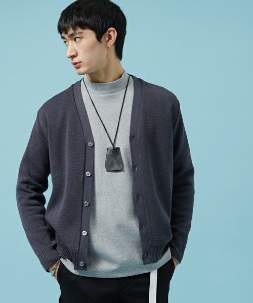 STUDIOUS（ステュディオス）の「【ZOZO限定】 STUDIOUS シンセティックレザークロシェット（ネックレス・メンズ・ブラック・FREE）」の9枚目の写真