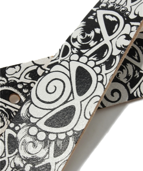 HYSTERIC MINI（ヒステリックミニ）の「クラックレザーベルト（ベルト・キッズ・ホワイト・MEDIUM/LARGE）」の3枚目の写真