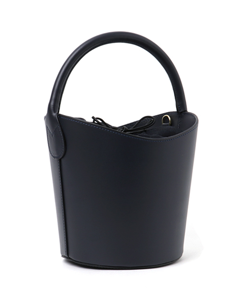 22 OCTOBRE（ヴァンドゥ－オクトーブル）の「バケツバッグ（ショルダーバッグ・レディース・ベージュ/ネイビー・FREE）」の3枚目の写真