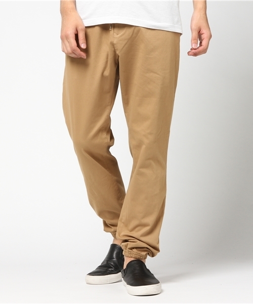 WEGO（ウィゴー）の「WEGO/サークルストレッチジョガーパンツ（チノパンツ・メンズ・ブラック/ベージュ/カーキ・SMALL/MEDIUM/LARGE）」の14枚目の写真