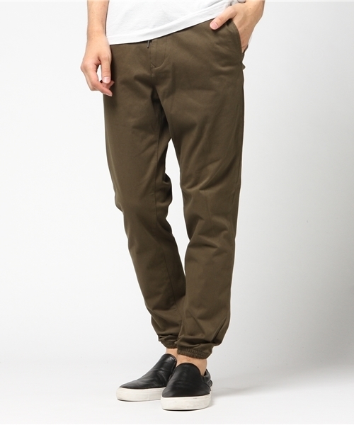 WEGO（ウィゴー）の「WEGO/サークルストレッチジョガーパンツ（チノパンツ・メンズ・ブラック/ベージュ/カーキ・SMALL/MEDIUM/LARGE）」の13枚目の写真