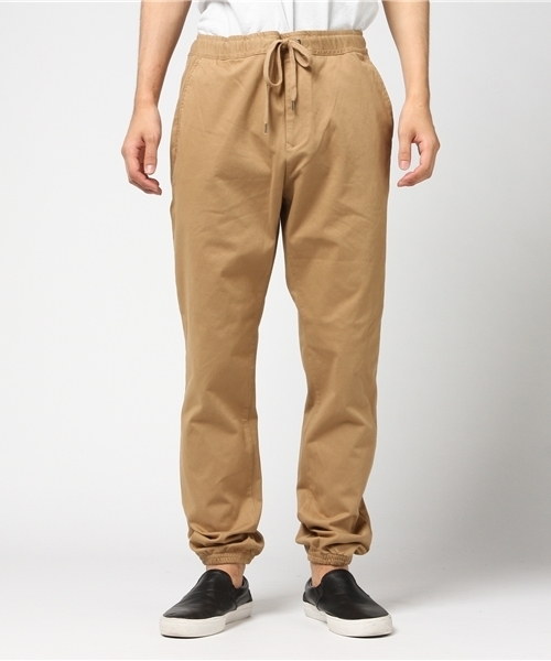 WEGO（ウィゴー）の「WEGO/サークルストレッチジョガーパンツ（チノパンツ・メンズ・ブラック/ベージュ/カーキ・SMALL/MEDIUM/LARGE）」の7枚目の写真