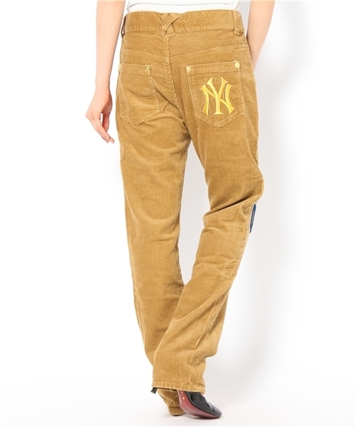 LB-03（エルビー・ゼロスリー）の「MLBワッペンＢＯＹＳ（その他パンツ・レディース・ベージュ系/ブルー系4・LARGE/MEDIUM）」の4枚目の写真