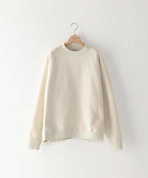 Steven Alan（スティーブンアラン）の「＜Steven Alan＞ T/C SWEAT CREW BOLD/スウェット（スウェット・メンズ・オフホワイト/パープル・MEDIUM/X-LARGE/SMALL/LARGE）」の8枚目の写真