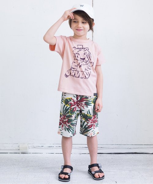 BREEZE（ブリーズ）の「ネット限定4色2柄どうぶつTシャツ（Tシャツ/カットソー・キッズ・キャメル/クリーム/グリーン/サーモンピンク・140/80/110/130/100/120/90/95）」の22枚目の写真