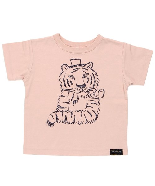 BREEZE（ブリーズ）の「ネット限定4色2柄どうぶつTシャツ（Tシャツ/カットソー・キッズ・キャメル/クリーム/グリーン/サーモンピンク・140/80/110/130/100/120/90/95）」の12枚目の写真