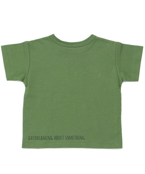 BREEZE（ブリーズ）の「ネット限定4色2柄どうぶつTシャツ（Tシャツ/カットソー・キッズ・キャメル/クリーム/グリーン/サーモンピンク・140/80/110/130/100/120/90/95）」の9枚目の写真