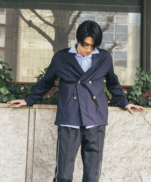 CIAOPANIC（チャオパニック）の「ストライプギャザーシャツ（シャツ/ブラウス・メンズ・ネイビー/イエロー/ブルー・SMALL/MEDIUM/LARGE）」の16枚目の写真