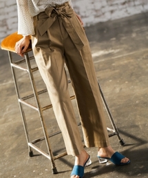 Andemiu | ハイライズチノワイドパンツ784643(その他パンツ)