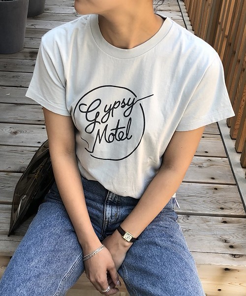 TODAYFUL(トゥデイフル)の「Gypsy Motel Tシャツ(Tシャツ/カットソー・レディース・ブルー/レッド系その他・FREE)」の12枚目の写真
