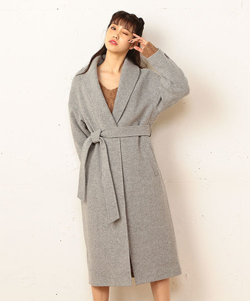 Spiralgirl スパイラルガール の ラップチェスター チェスターコート Wear Spiralgirl スパイラルガール の ラップチェスター チェスターコート Wear