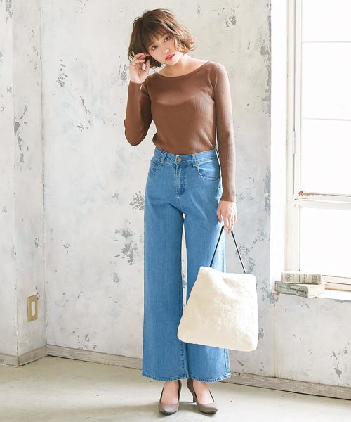 KOBE LETTUCE（コウベレタス）の「ボア＆エコファー2wayショルダーバッグ（ショルダーバッグ・レディース・ブラック/ベージュ/グレー/ピンク/アイボリー/ホワイト系その他/レオパード/ブラウン系その他・FREE）」の22枚目の写真