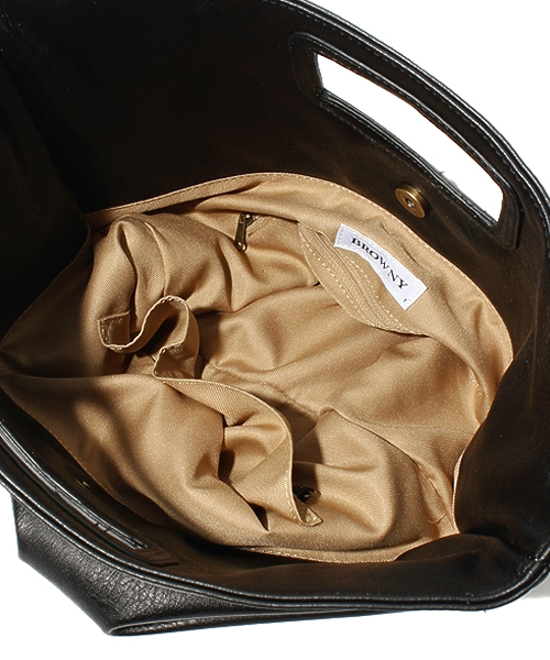 WEGO（ウィゴー）の「WEGO/2WAYハーフクラッチバッグ（クラッチバッグ・メンズ・ブラック/ブラウン/ネイビー・FREE）」の9枚目の写真