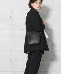 YArKA（ヤーカ）の「【YArKA/ヤーカ】real leather zip shoulder bag[Alnitak]/リアルレザーショルダーバッグ（ショルダーバッグ・キッズ）」