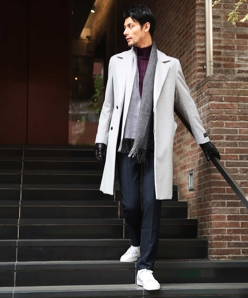 MICHEL KLEIN HOMME (ミッシェルクランオム)の「パンツ(FORMOZAバーズアイ スラックス)(その他パンツ・メンズ・チャコールグレー/ネイビー/グレー・46/48)」の15枚目の写真