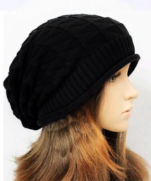 TeddyShop（テディショップ）の「レディース シンプルニット帽（ニットキャップ/ビーニー）」