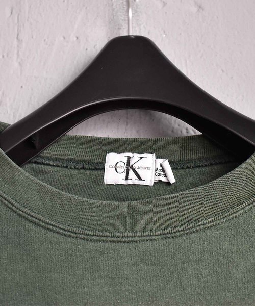Calvin Klein Jeans（カルヴァンクラインジーンズ）の「【ヴィンテージ古着】Calvin Klein Jeans/カルヴァンクラインジーンズ　クルーネックスウェット（スウェット・メンズ・グリーン・X-LARGE）」の3枚目の写真