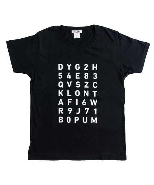 KLON(クローン)の「KLON Tshirts NUMBERING BLACK(Tシャツ/カットソー・レディース・ブラック・MEDIUM/LARGE/1/2)」の6枚目の写真